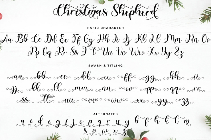 Christmas Shepherd字体 1