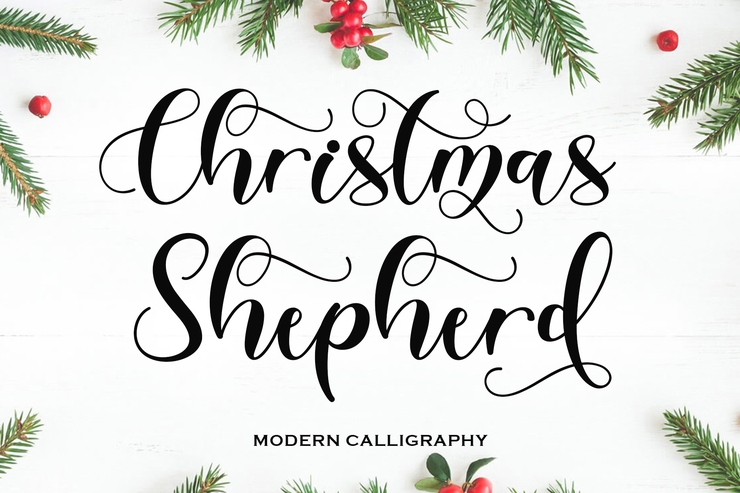 Christmas Shepherd字体 8