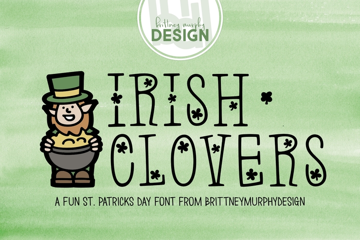 Irish ^ Clovers字体 1