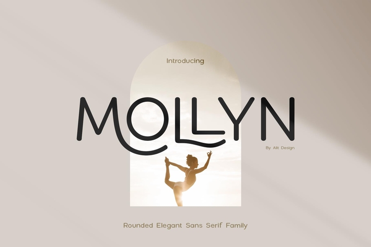 Mollyn字体 9