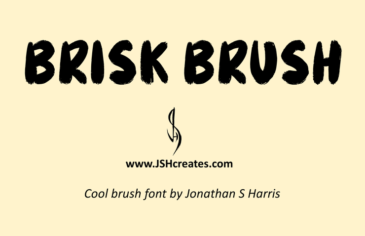 Brisk Brush字体 1