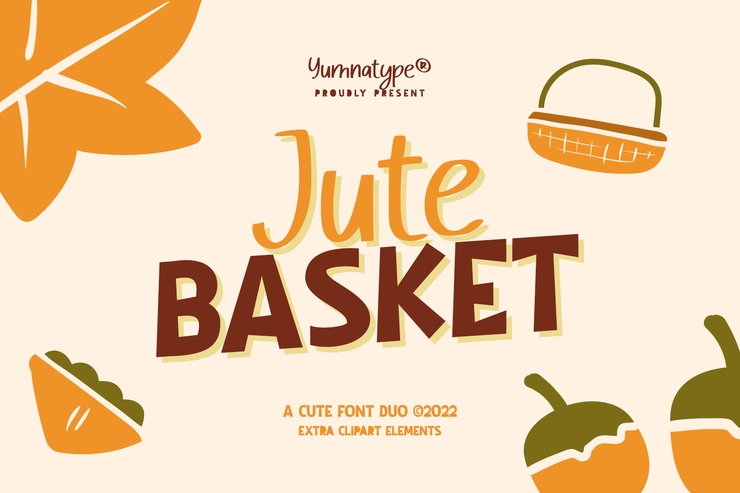 Jute Basket字体 2