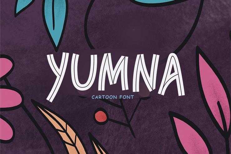 Yumna字体 3