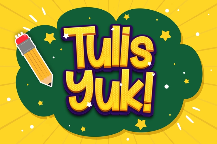 Tulis Yuk字体 5