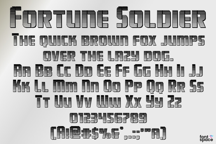 Fortune Soldier字体 10