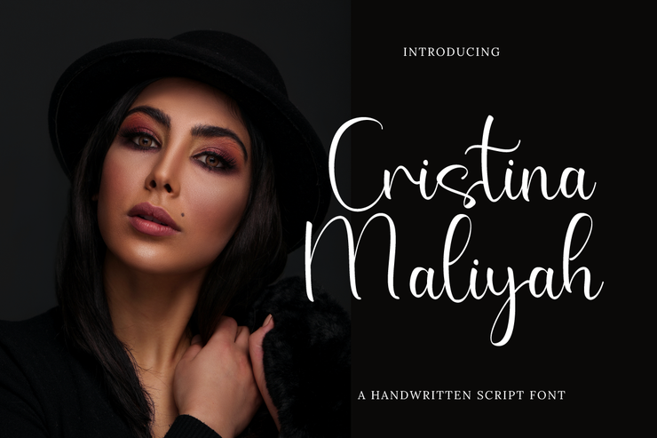 Cristina Maliyah字体 1