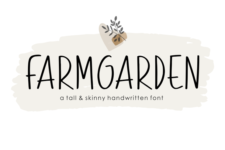 Farmgarden字体 3