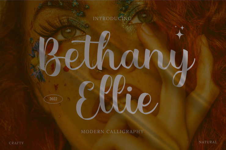 Bethany Ellie字体 2