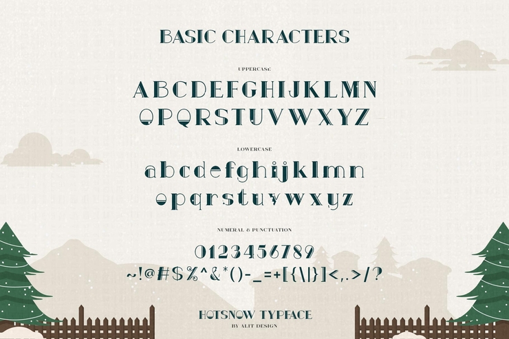 Hotsnow字体 2