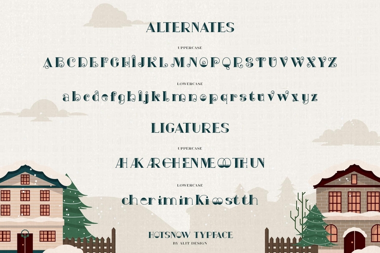 Hotsnow字体 7