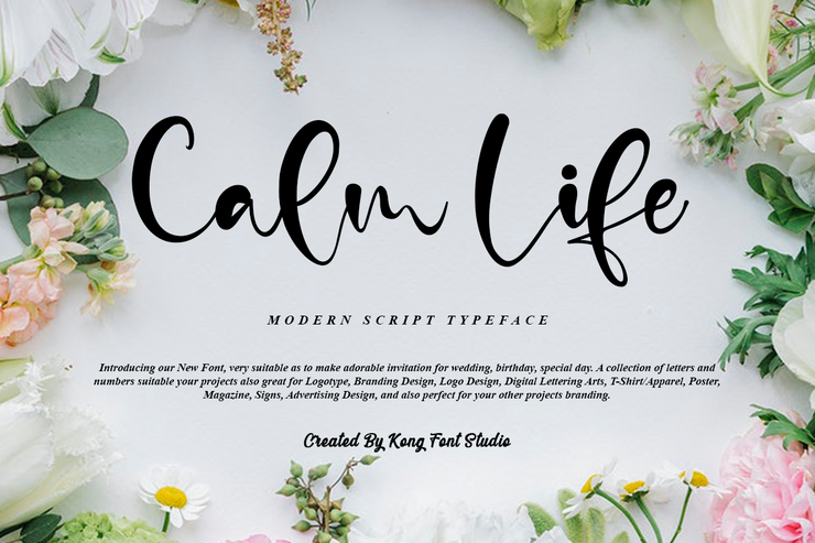 Calm Life字体 1