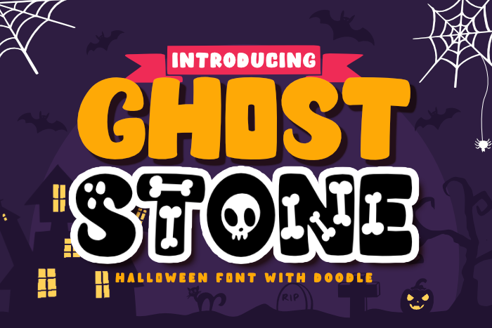 Ghost Stone字体 1