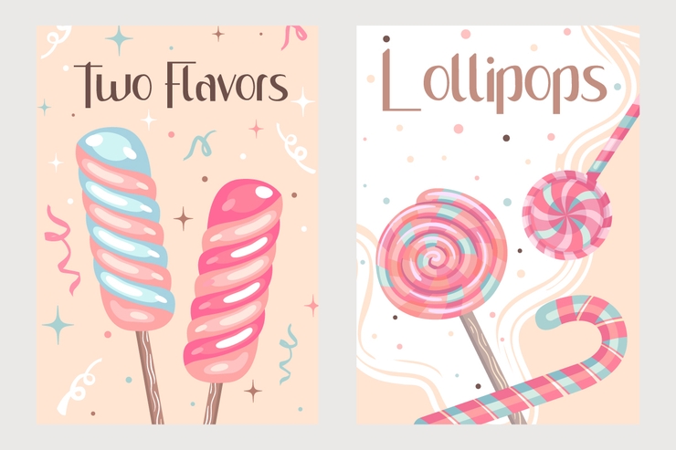 Simple Couple字体 6