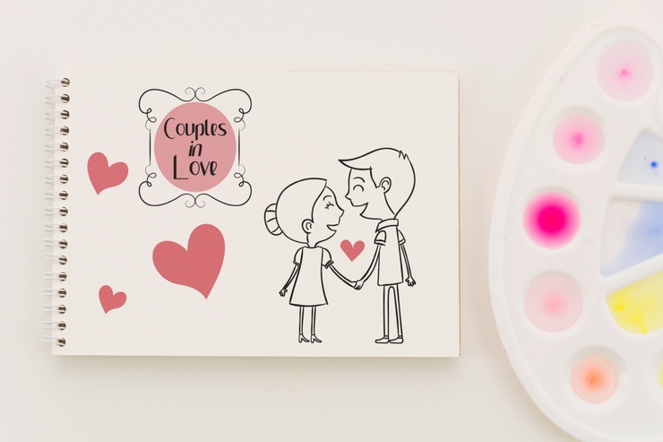 Simple Couple字体 8