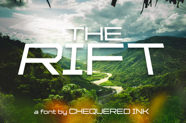 The Rift字体 1