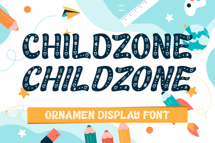 Childzone字体 1