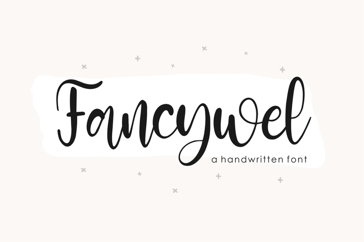 Fancywel字体 2