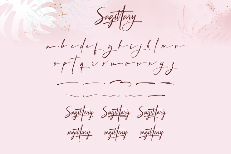 Sagittary字体 2