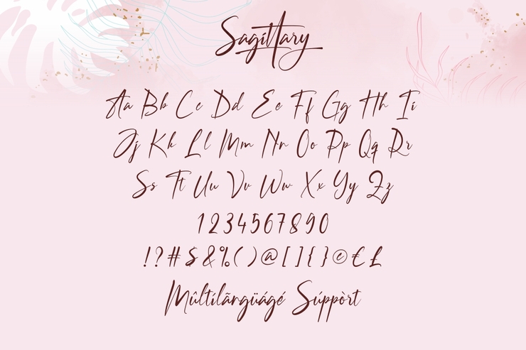 Sagittary字体 9