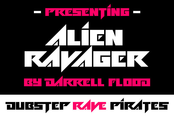 Alien Ravager字体 1