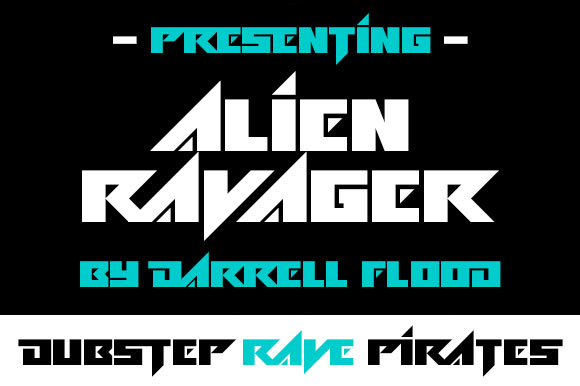 Alien Ravager字体 2