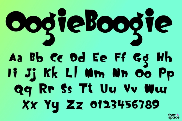 Oogie Boogie字体 1
