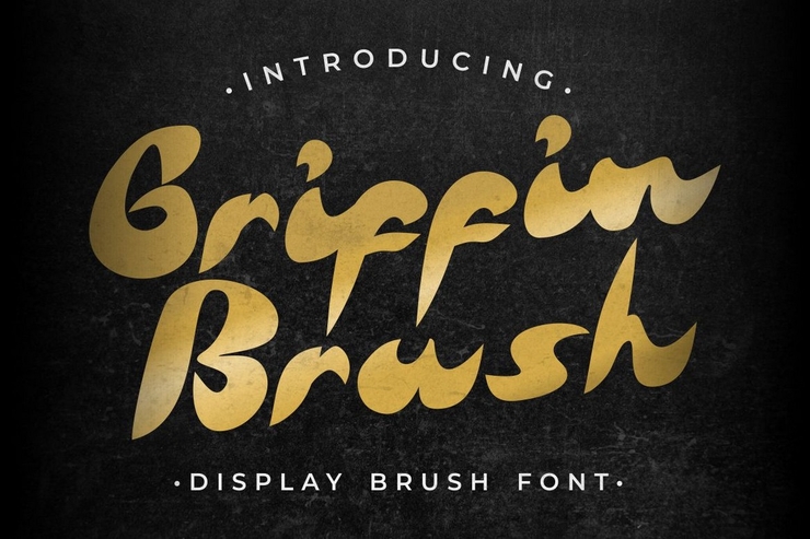 Griffin Brush字体 1