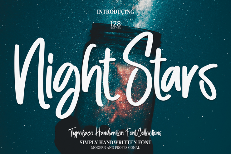 Night Stars字体 8