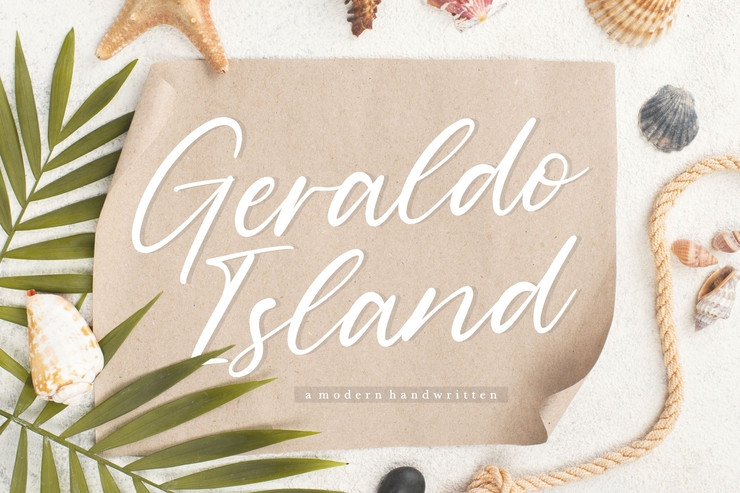 Geraldo Island字体 1