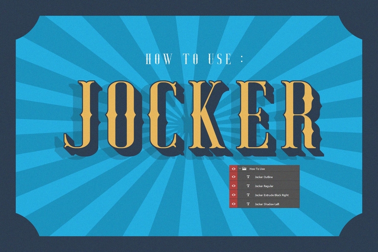 Jocker字体 9