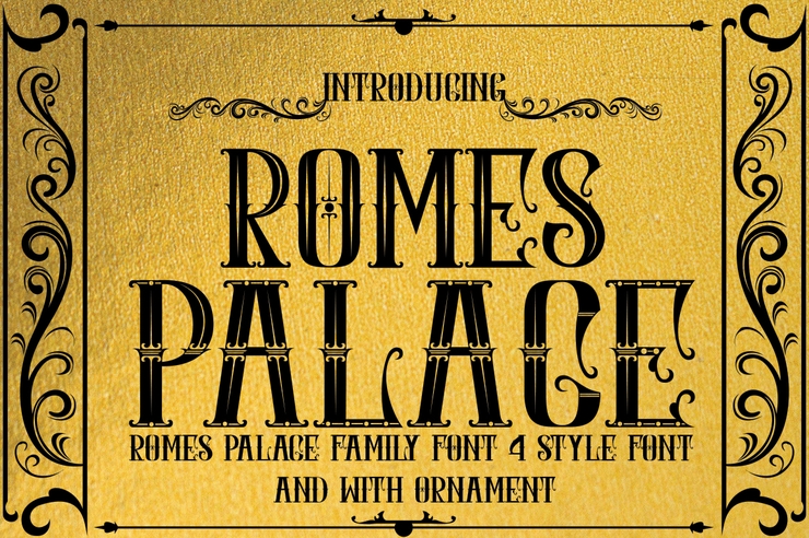 ROMES PALACE2字体 2