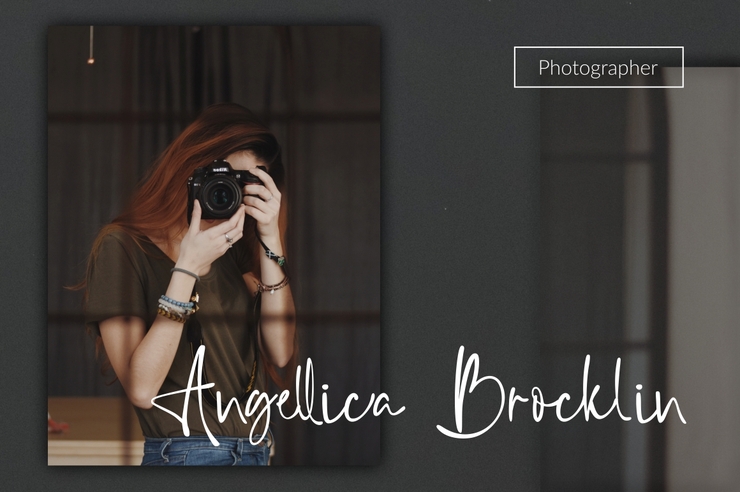 Collegass Signature字体 4