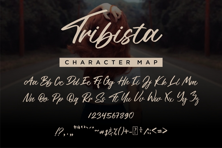 Tribista字体 6
