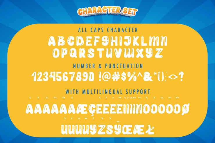 Hey Kidos字体 2