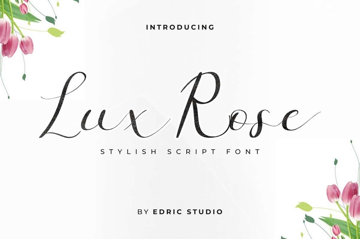 Lux Rose字体 1