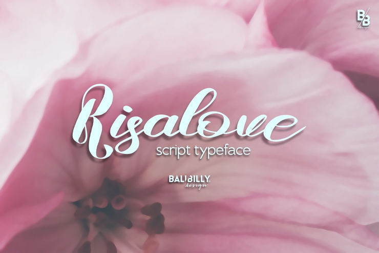 Risalove字体 8