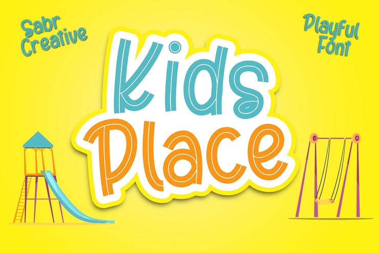 Kids Place字体 9