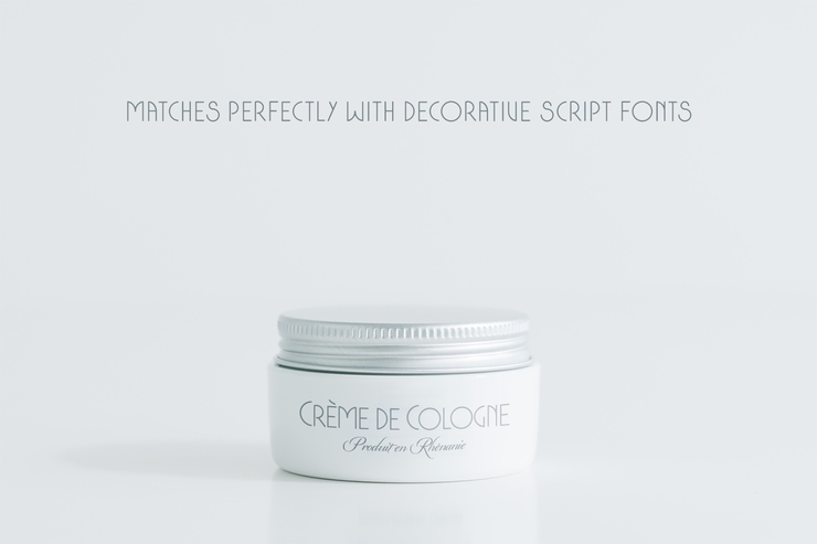 Colonia Deco字体 5