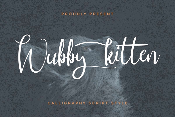 Wubby Kitten字体 1