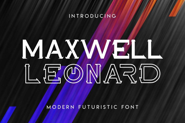 Maxwell Leonard字体 1