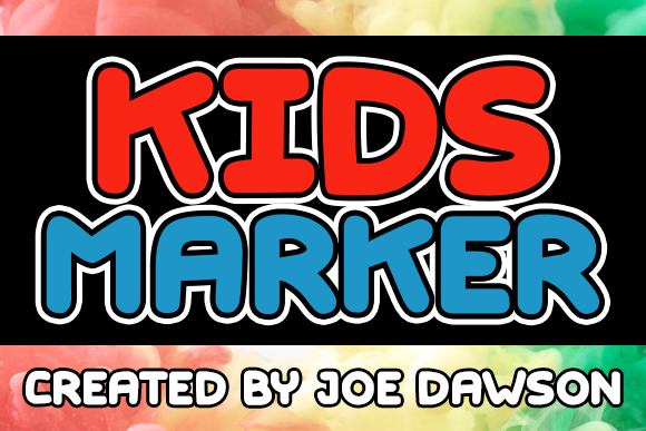 Kids Marker字体 3