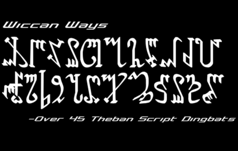 Wiccan Ways字体 2