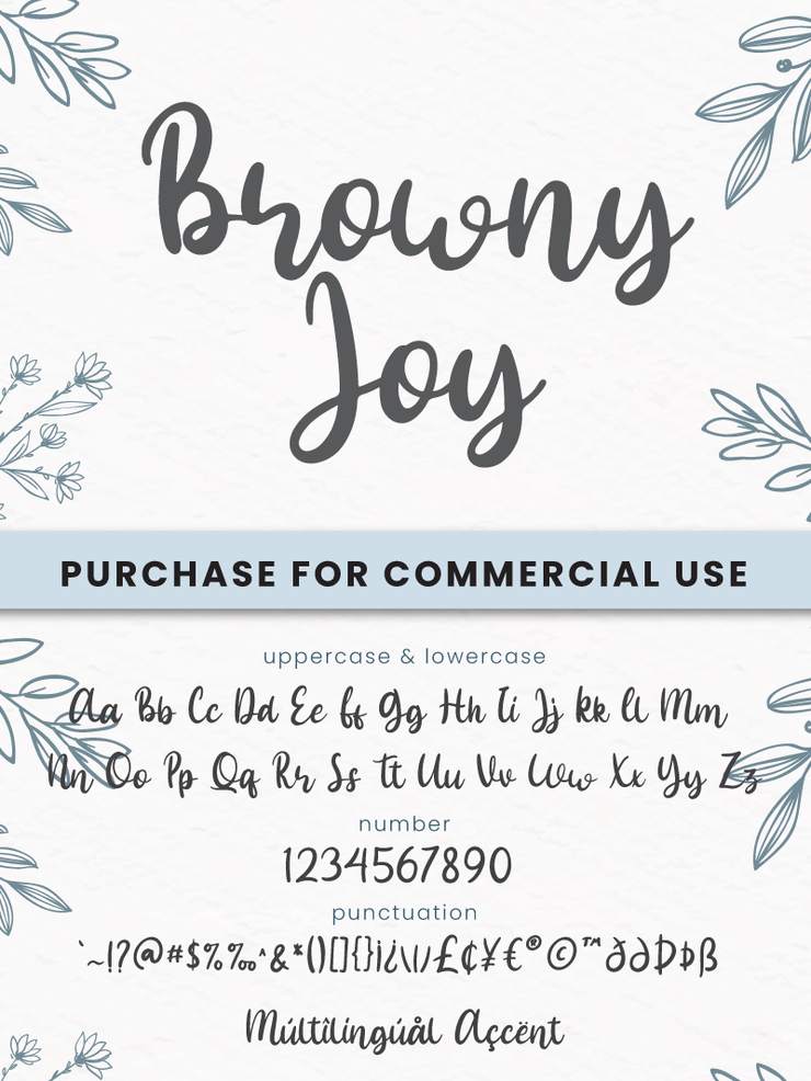 Browny Joy字体 1