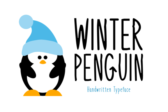 Winter Penguin字体 1