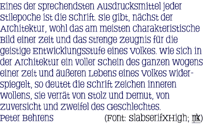 SlabserifXhigh字体 1