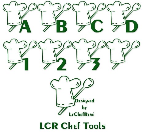 LCR Chef Tools字体 1