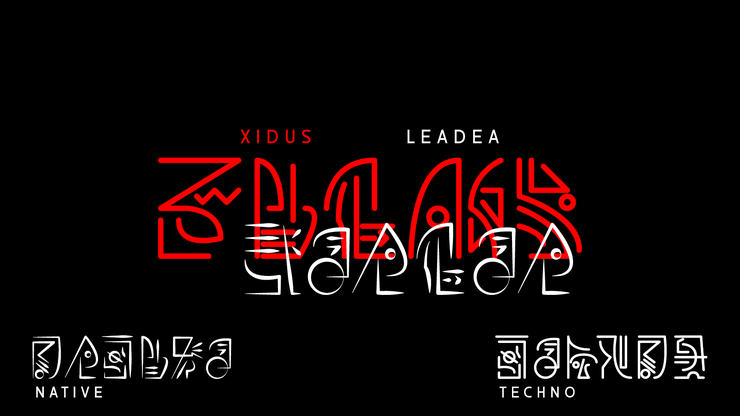 Xidus LeaDea字体 2