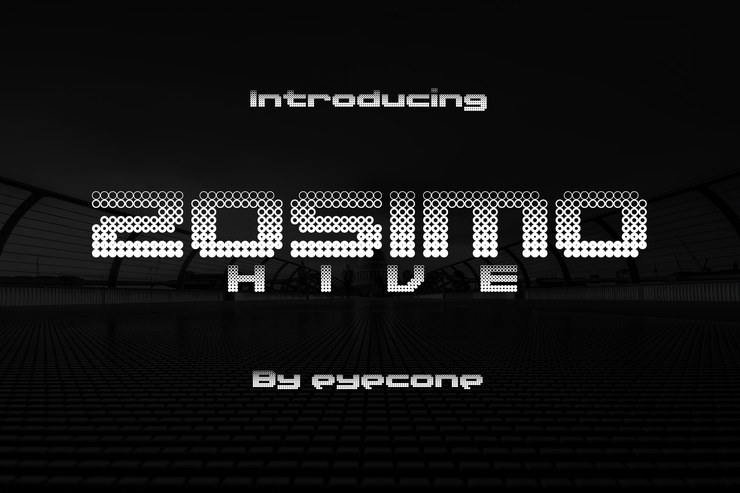 Zosimo Hive字体 1
