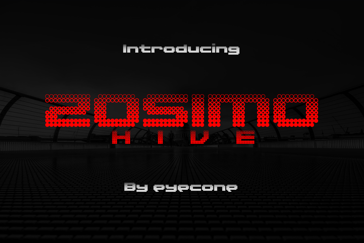 Zosimo Hive字体 2