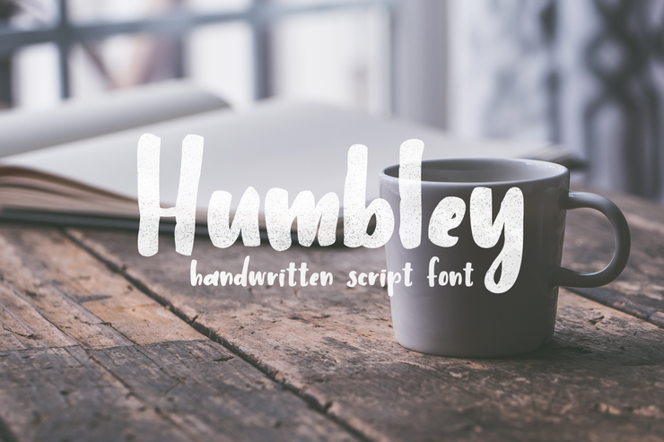 Humbley Script字体 7